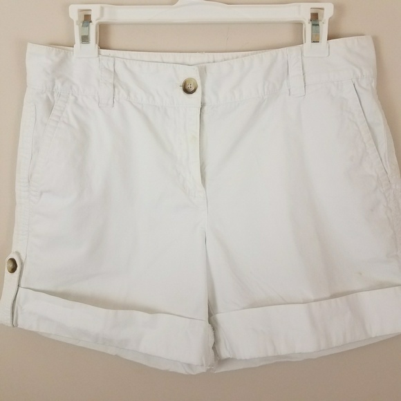 | Sale | Ann Taylor White Shorts Signature Fit - Picture 2 of 8